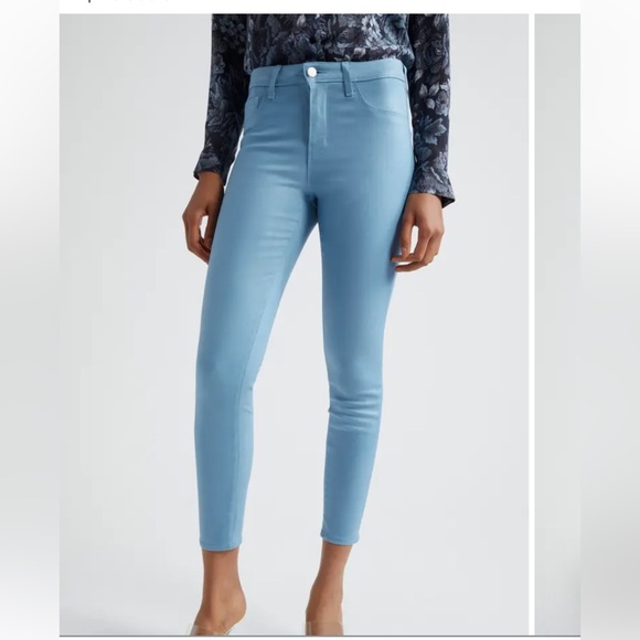 NEW L’AGENCE Margarite high Rise women blue jeans size 24